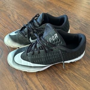 Nike Vapor Baseball Cleats, Size 10